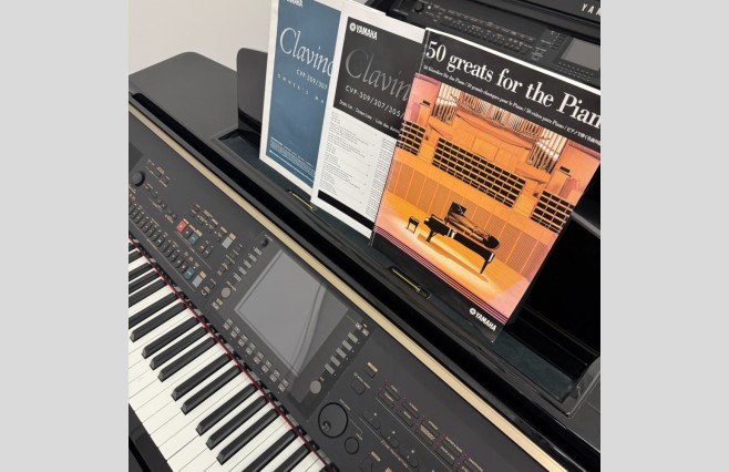 Yamaha CVP309 Digital Piano | Polished Ebony Finish | UK Delivery In Days | Warranty | P/X | Finance Options | Includes Stool, Headphones | Used | Serial Number GBRCLZ01009 - Image 12